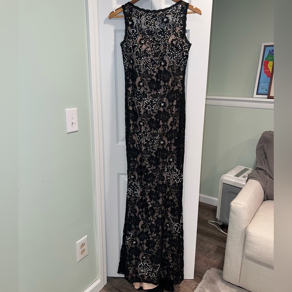 Blush Dresses & Skirts - Black Evening Gown Size 8